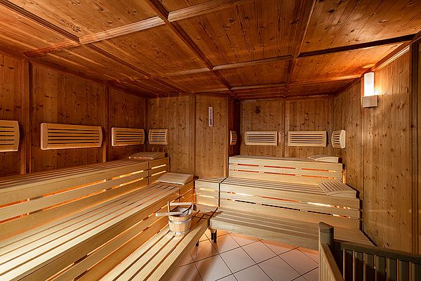 Sauna im Hotel Erhart
