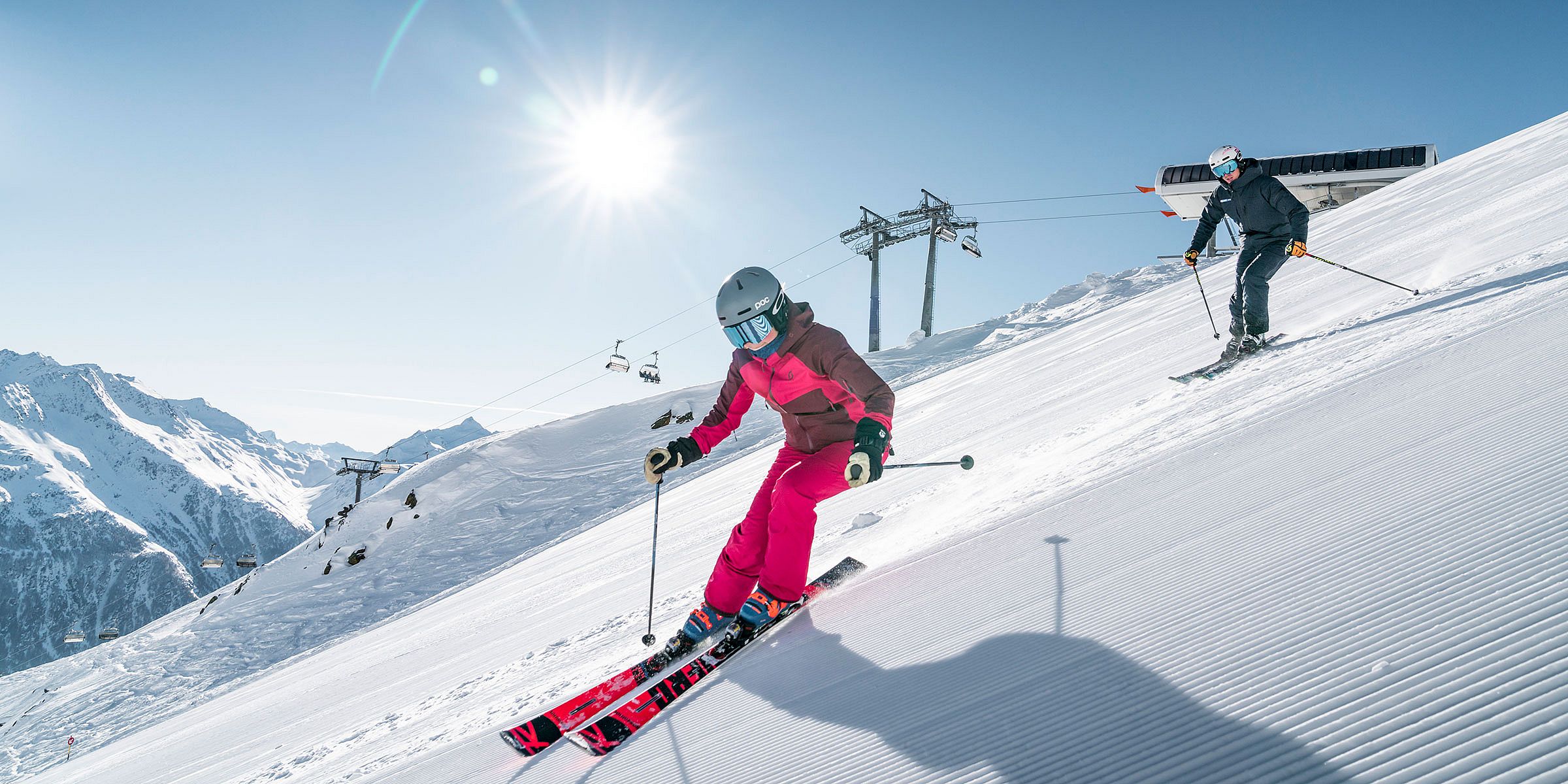 Skifahren in Sölden