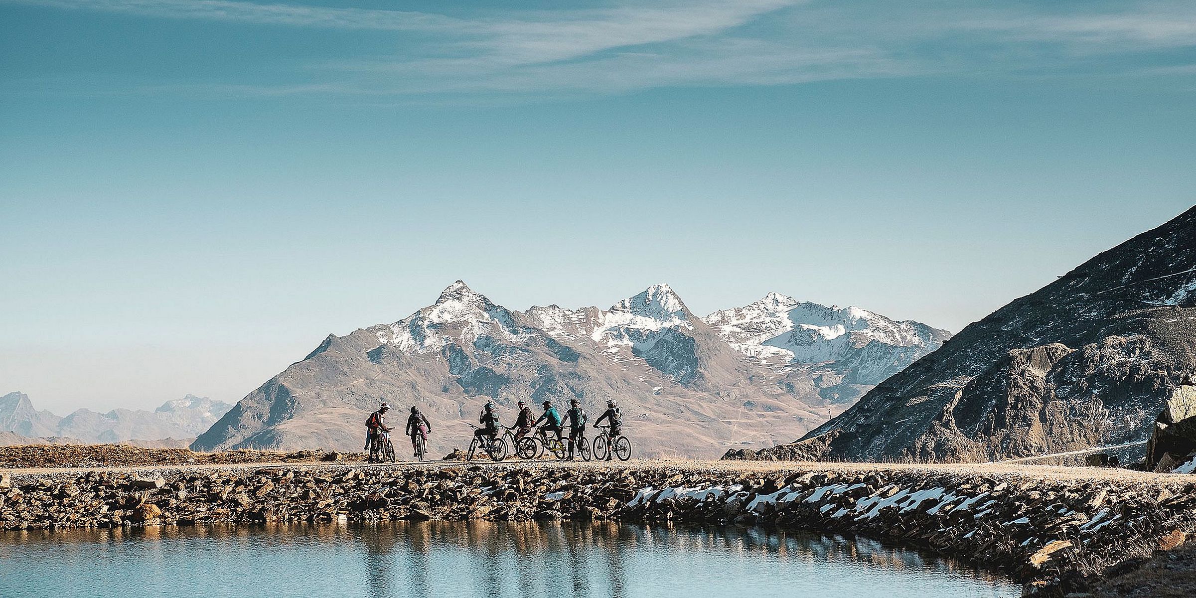 Biken in Sölden