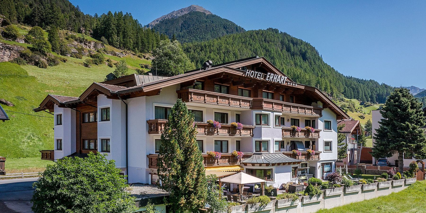 Hotel Erhart **** Sölden Sommer